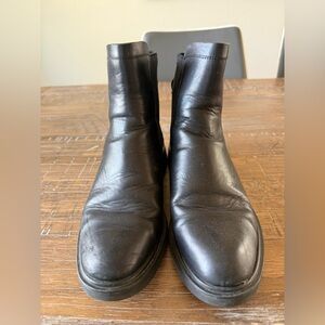 Franco Sarto Women's Black Combat Boots